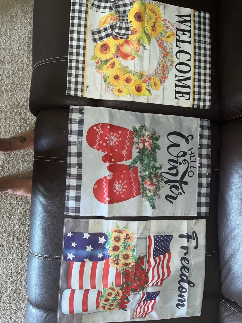 Garden flags